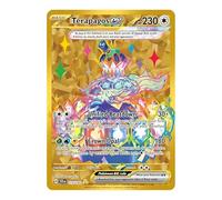 Terapagos ex 173/142 Ultra Rare Gold Pokemon Card | Gold Pokémon Cards | Hyper Rare | Stellar Crown | Pokemon Scarlet and Violet | Titan Cards Authenticated | Legendary Pokémon
