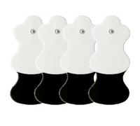 TERAPIO 4X Replacement Electrodes Kit. Compatible with TERAPIO-SMART-Circulation Device. Premium Reusable Replacement Pads for TENS Unit.