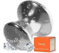 TeraRX Terahertz Stone Gua Sha and Massage Tools - Terahertz Authentic Tools for Lymphatic Drainage, Tension Relief and Facial Relaxation (Mushroom Gua Sha)