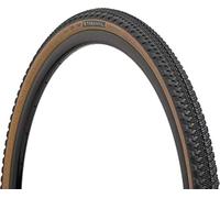 Teravail Cannonball Light & Supple TLR Gravel Tyre - 700c - Black / Tan / 700c / 42mm / Tubeless / Folding