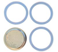 Teravan Replacement Silicone Gaskets, Compatible with Bialetti Venus, Musa & Kitty (SS 10 Cup)