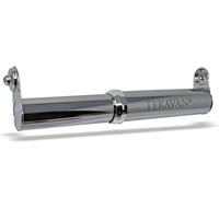 Teravan Stainless Steel Standard Extender - Modern Look Metal Toilet Paper Holder Spring-Loaded Replacement Spindle for Bigger Rolls Fits Standard Fixtures