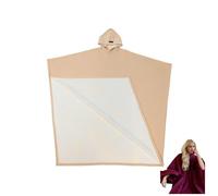 TERAZUNO 2025 Arcane Oversized Blanket Hoodie - Weighted Cloak Poncho, Cozy Hooded Sweatshirt for Lounge, Streetwear & Cosplay Apricot