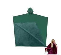 TERAZUNO 2025 Arcane Oversized Blanket Hoodie - Weighted Cloak Poncho, Cozy Hooded Sweatshirt for Lounge, Streetwear & Cosplay Green