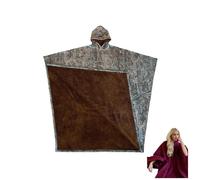 TERAZUNO 2025 Arcane Oversized Blanket Hoodie - Weighted Cloak Poncho, Cozy Hooded Sweatshirt for Lounge, Streetwear & Cosplay