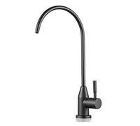Terbier monté 304 robinets de Cuisine Noirs en Acier Inoxydable