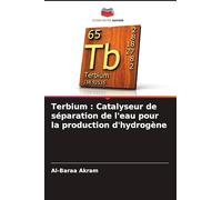 Terbium: Catalyseur de séparation de l'eau pour la production d'hydrogène