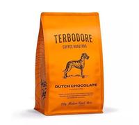 Terbodore | Dutch Chocolate Ground Coffee | 250g Bag | Delicious Chocolate Flavour | Subtle Chocolatey Aroma | Premium Grade | Filter | Mocha | Medium Roast | Home or Cafe | Ground Mocha Coffee