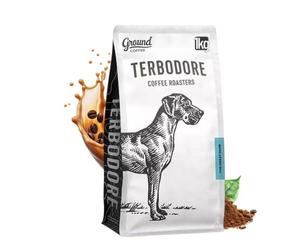 Terbodore | Great Dane Ground Coffee, 1kg Bag, Dark Roast, Ground Arabica