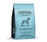 Terbodore | Great Dane Ground Coffee | 250g Bag | Delicious Dark Roast | Strong | Full Bodied | Smooth Finish | Premium Grade | Filter | Home or Cafe | Original Taste | Strong Ground Coffee