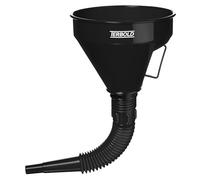 Terbold Automotive Funnel with Flexible Tube, Black