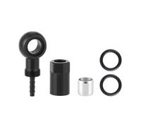 TerchPilet Banjo Fitting Kit Compatible with Shimano SLX XT XTR ZEE SAINT BH90 Hose M640 M7000 M8000 M8020 M820 M9000 M9100 M9120, CNC Aluminum Alloy Hydraulic Disc Brake Olive Barb Insert Connector