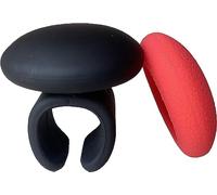 TERDEWE New Version Steering Wheel Knob red,Steering Wheel Spinner, Metal Bearing Steering Knob with Skin-Touch Silicone, Easy Installation No Tools Required Silicone Power Handle.