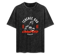 Terence Crawford Grunge Men's T-Shirt Graphic Unisex Black Top Shirt XXL