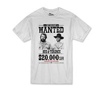 Terence Hill Bud Spencer - Wanted $20.000 - Terence & Bud (White) - White - XXX-Large