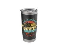 Terence Legend Has Retired Personalized Retirement Stainless Steel Insulated Tumbler