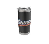 Terence Personalized Name Shirt Custom Lettering 70's Stainless Steel Insulated Tumbler