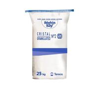 Tereos White Granulated Sugar 25KG - Fine Texture for Baking, Cooking, and Sweetening - Perfect for Smooth Batters, Doughs, Beverages, and Sauces