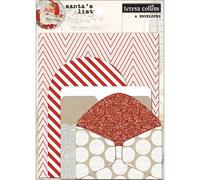 Teresa Collins Designs Santas List Envelopes,
