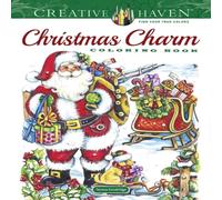 Teresa Goodridge Creative Haven Christmas Charm Coloring Book Paperback Teresa Goodridge Multicolor
