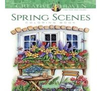 Teresa Goodridge Creative Haven Spring Scenes Coloring Book Paperback Teresa Goodridge Multicolor