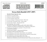 Teresa Stich-Randall Sings Mozart Arias