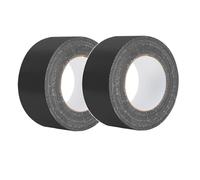 TERF® 2 Pack - Black Duct Tape 48mm (1.9 inch) X 50m (164 Feet) Heavy Duty Advanced Strong Adhesive Gaffer Tape for General Purpose Use, Home Repairing, Auto Repair, Outdoor activities & DIY Work
