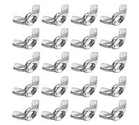 TERF® 20 Pcs Butterfly Wing Nut M4 Zinc Plated Steel Butterfly Wing Nuts M4 (4mm) Fastening Parts Hand Twist Tighten Wingnut For Multi Purpose Use