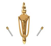 TERF® 200mm Traditional Victorian Door Knocker Slim 200mm (8'') Door Knocker for Front Door Including Fixing Screw - Pack of 1
