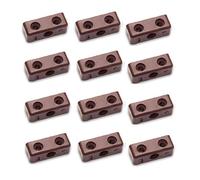 TERF® 50 Pcs Heavy Duty Modesty Block Wood & Furniture Jointing Connector - Brown