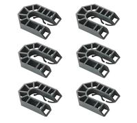 TERF® 55mm X 43mm X 10mm Thick U Shims Packers Spacers Plastic Packing Horseshoe Window Glazing Door Kitchen Cabinet Tiles Installations with 10mm Thick - Pack of 25