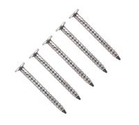 TERF® 75mm X 3.75mm Bright Annular Ringshank Nails 75mm (3 inch) X 3.75mm Annular Ringshank Nail For Soft and Hard Timber Wood Joinery Construction Furniture Craft Decking Fence - Pack of 50