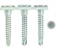 TERF® Collated Drywall Self Drilling Point Screws 4.2 X 65mm Phillips Drive Bugle Head Zinc Finish Collated Drywall Self Drilling Point Screws Size 4.2 X 65mm - Pack of 50
