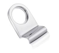 TERF® Heavy Duty Door Cylinder Latch Pull Polished Chrome Great for External Door Easy for Open and Close Door - Pack of 1
