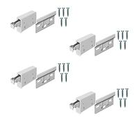 TERF® Kitchen Cabinet Universal Hanging Bracket with Wall Mounting Cupboard Cabinet Hanger Plate 63mm Including Fixing Screw - Pack of 4