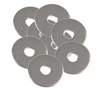 TERF® M10 (10mm) X 25mm X 1.5mm Stainless Steel A2 (304) Flat Repair Penny Mudguard Timber Fender Washer 10mm Hole (ID) X 25mm Outside Diameter X 1.5mm Thickness - Pack of 10