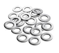 TERF® M6 Form A Flat Washer M6 (6mm) Inside Diameter (Hole) X 12.5mm Outside Diameter X 1.6mm Thickness Marine Grade Stainless Steel A4 (316) Flat Washers - Pack of 100