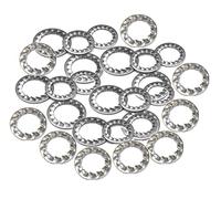 TERF® M8 Internal Overlap Lock Washer M8 (8mm) Steel Internal Overlap Serrated Lock Washer - Pack of 25