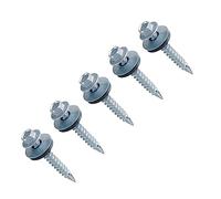 TERF® Thin Metal Corrugated Roofing Sheet to Timber Self Drilling Screw 6.3mm X 45mm (No.14 X 1.3/4) Hex Head Slash Point Corrugated Roofing Screw With EPDM Sealing Washer - Pack of 20