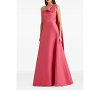 Teri Jon bow-detail maxi dress - Pink 1-4