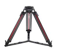 TERIS TS-1610CF-Q Professional Carbon Fiber Tripod Leg Quick Lock Version 100mm Bowl Video Camera Tripod Support Load 12KG