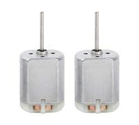 Terisass 2Pcs 22mm Aristo Central Door Lockingtuator Mabuchi Motor FC-280SC-20150 Power Locking Repair Engine Front Door-Lock Motor + fc-280pc