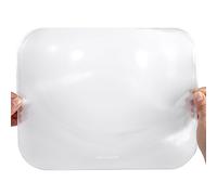 Terisass Auto Wide Angle Lens - 7.87 * 10.04 Inch Car Reversing Parking Window Lens Sticker - Transparent & Universal Blind Spot Mirrors, RV Magnifying Window Cling
