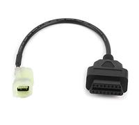 Terisass Diagnostic Adapter Cable On-Board Diagnostics2 to 4 Pin Motorcycle Fault Detection Parts Fit for Motorbikes or Similar+ 4 pin obd popular