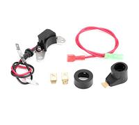 Terisass Electronic Ignition Conversion Kit for Lucas 25D, ABS Material, Popular Color, Electronic Ignition Kit