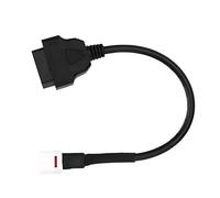 Terisass OBD2 4 Pin Connector Diagnostic Scanner Cable 4 Pin to On-board Diagnostics2 Fault Code Reader Motorcycle Scanner OBD2 Motorbike Adapter