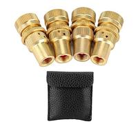 Terisass Tire Deflator Kit, 4pcs Alloy Metal Universal Fit for Passenger Car Corrosion-resistant Tire Pressure Relief Valve Set