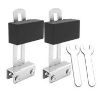 Terixe 2 Pack Square Sliding Gate Opener Magnets, Magnet for Magnetic Limit Switch Sliding Gate Opener - with Mounting Bracket and Wrench, Essential Sliding Gate Opener Parts