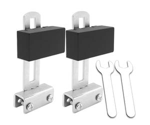 Terixe 2 Pack Square Sliding Gate Opener Magnets, Magnet for Magnetic Limit Switch Sliding Gate Opener - with Mounting Bracket and Wrench, Essential Sliding Gate Opener Parts