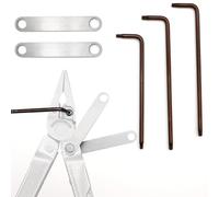 Terixe Wrench Set for Leatherman Multi-Tools - Includes 2 304 Stainless Steel Knurled Nut Wrenches, 2 S2 Steel T10 Wrenches, 1 S2 Steel T8 Wrench - Ideal Addition to Leatherman Multi-Tool Kit